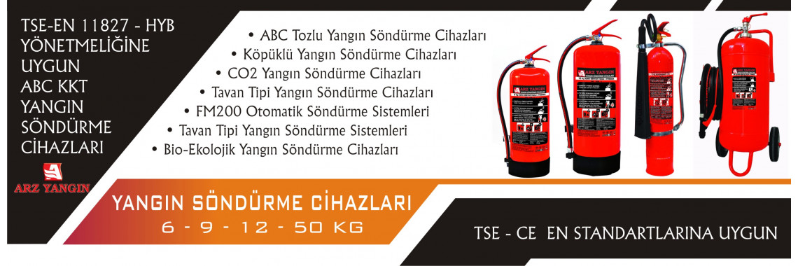 Arz Yangın Söndürme
