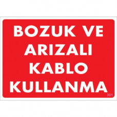 Arıza Bakım Levhaları