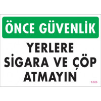Çevre Temizlik Levhaları