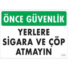 Çevre Temizlik Levhaları
