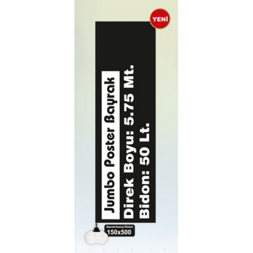 Jumbo Poster Bayrak