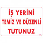 Çevre Temizlik Levhaları