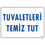 Çevre Temizlik Levhaları
